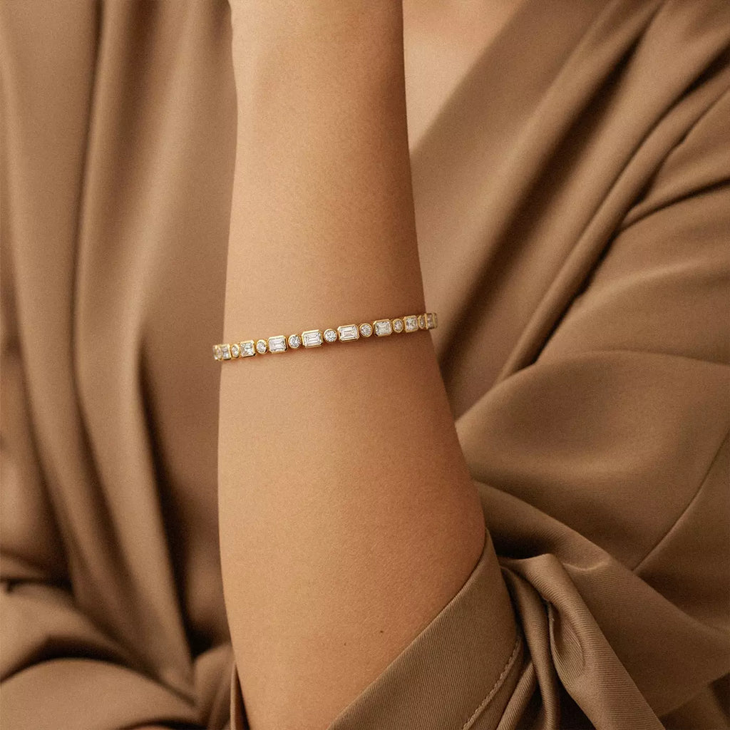 Pulseira imperial 42 pedras